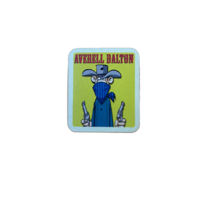 Jeton Averell Dalton - Lucky Luke Wanted MB Jeux