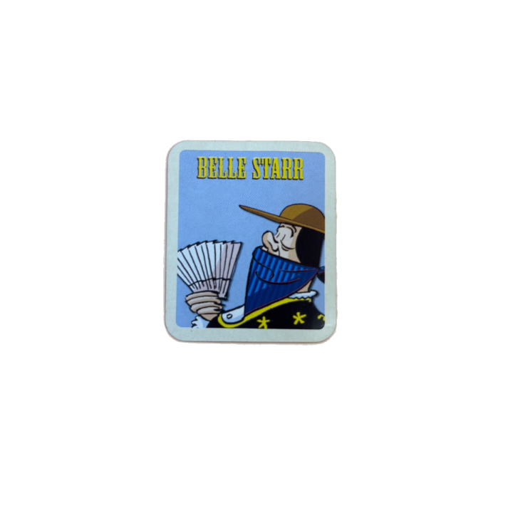 Carte Belle Starr - Lucky Luke Wanted MB Jeux