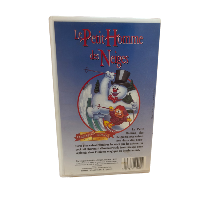 Le Petit Homme des Neiges - VHS Animation Noel Famille -