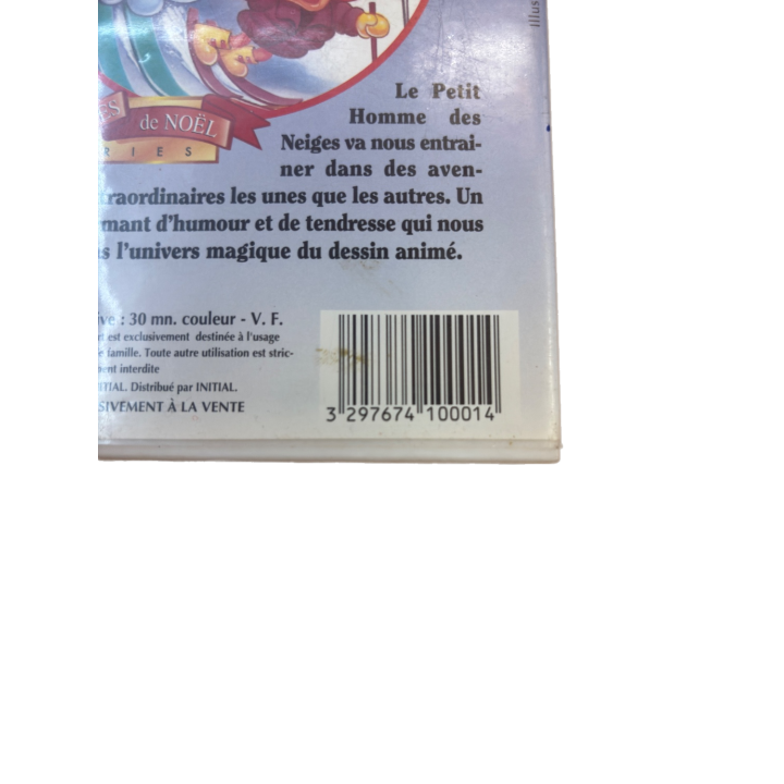 Le Petit Homme des Neiges - VHS Animation Noel Famille -