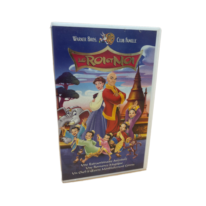 Le Roi et Moi - Warner Bros - Film musical famille - VHS Version