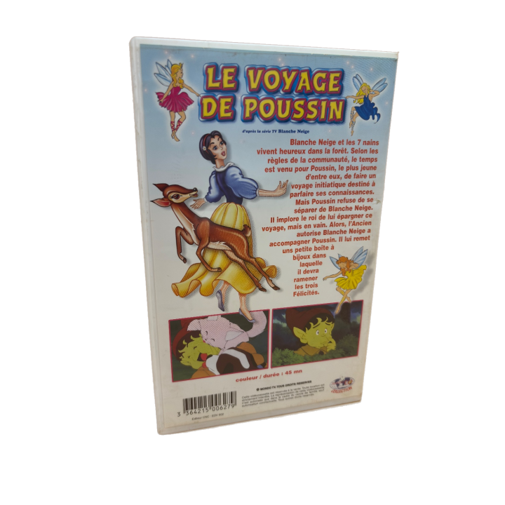 Le Voyage de Poussin - VHS Blanche Neige Animation Enfants -