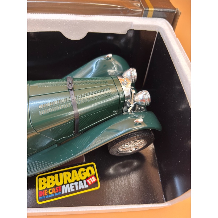 Jaguar SS 100 1937 - Bburago - Voiture miniature metal 1:18