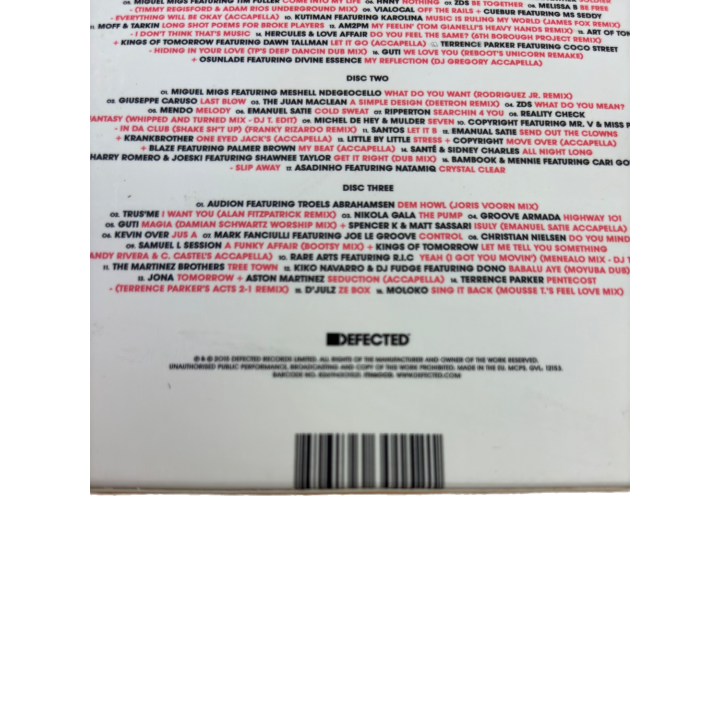 Defected In The House Miami 2015 - Compilation House Electro 3CD