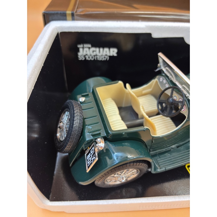 Jaguar SS 100 1937 - Bburago - Voiture miniature metal 1:18