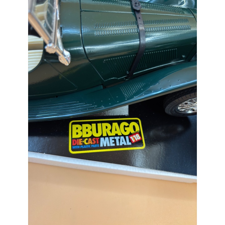 Jaguar SS 100 1937 - Bburago - Voiture miniature metal 1:18