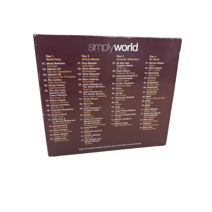 Simply World - Union Square Music - Coffret 4 CD World Music -
