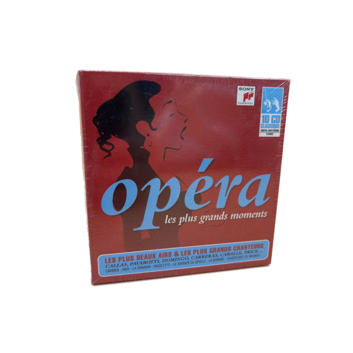 Opera les plus grands moments - Sony Classical - Coffret 10 CD