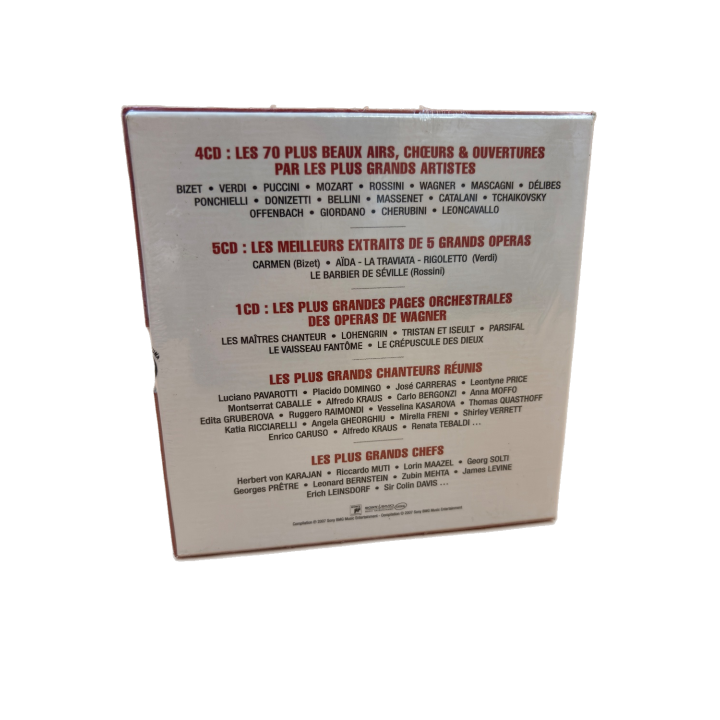 Opera les plus grands moments - Sony Classical - Coffret 10 CD