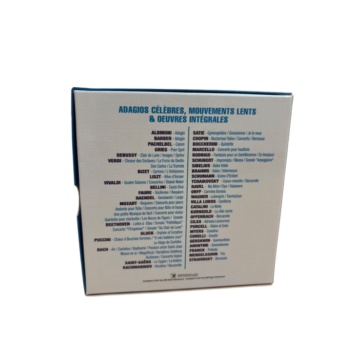 Coffret Silence 10 CD - Sony Classical - Musique classique