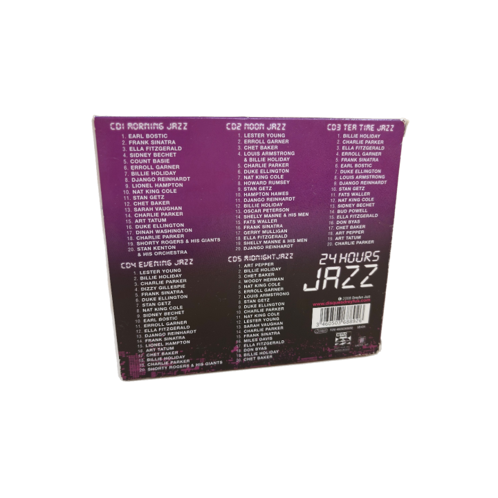 24 Hours Jazz - Dreyfus - Compilation 5 CD - 100 Titres -