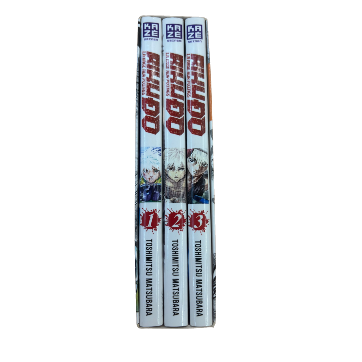 Riku Do - Toshimitsu Matsubara - Coffret 3 tomes manga boxe -