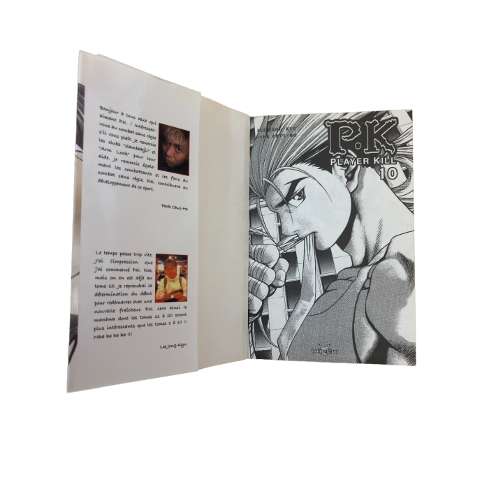 P.K - Player Kill Tome 10 - Lee Jong-Kyu Park Chul-Ho - Manga VF