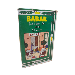 Babar - La Rentree des Classes - VHS Jeunesse 3 ans - Occasion