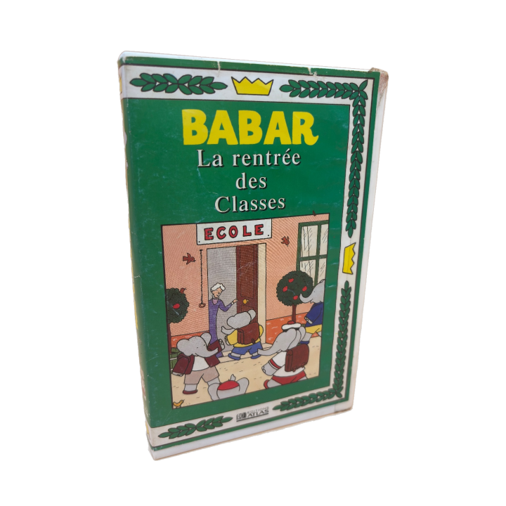 Babar - La Rentree des Classes - VHS Jeunesse 3 ans - Occasion