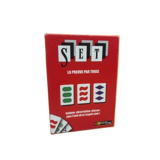 SET - Gigamic - Jeu de cartes reflexion 8 ans 1-20 joueurs -