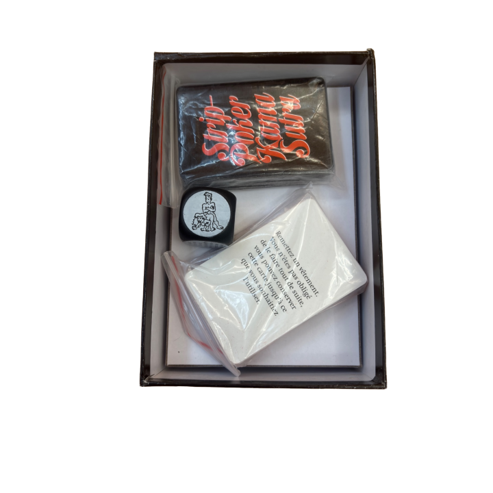 Striptease Game - Kama Sutra - Jeu de cartes adulte 18 ans 2-6