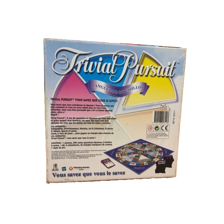 Trivial Pursuit Languedoc-Roussillon - Winning Moves - Complet