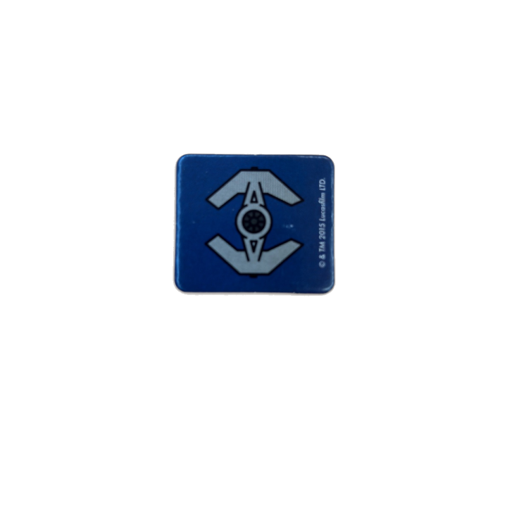 Jeton bleu Faucon Millenium - Grand Quiz Star Wars Hachette