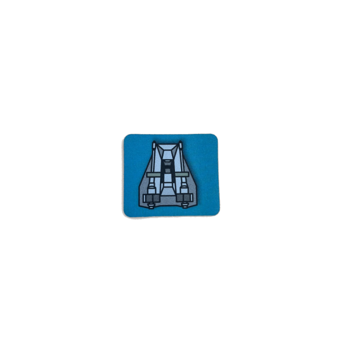 Jeton bleu vaisseau - Grand Quiz Star Wars - Hachette