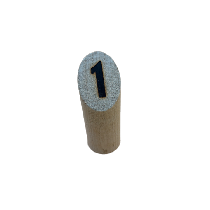 Quille n°1 Mölkky Original Tactic - Pièce détachée bois