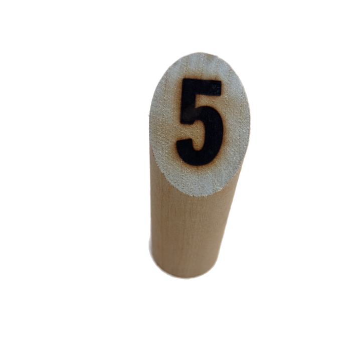 Quille n°5 Mölkky Original Tactic - Pièce détachée bois