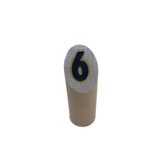 Quille n°6 Mölkky Original Tactic - Pièce détachée bois