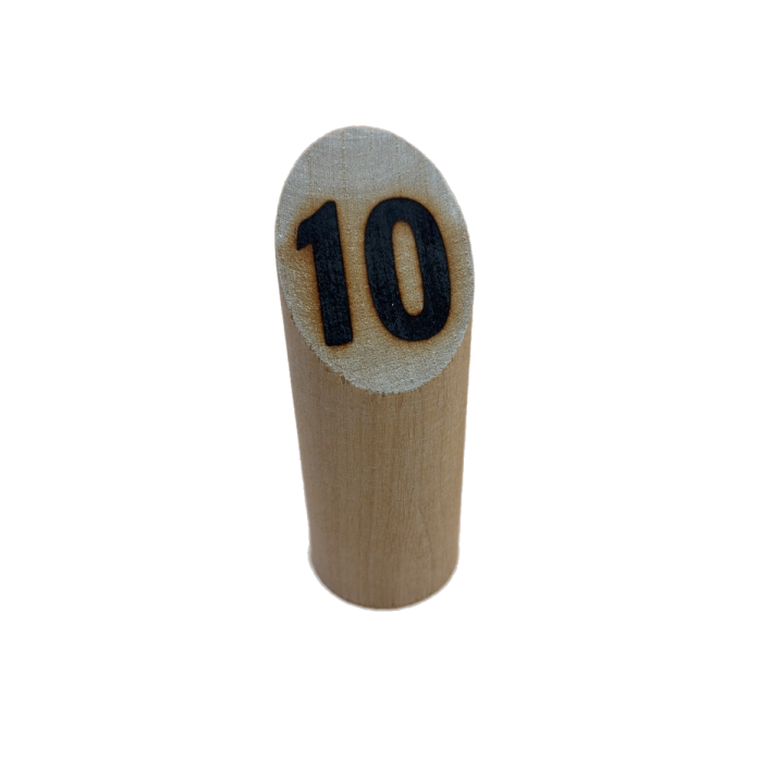 Quille n°10 Mölkky Original Tactic - Pièce détachée