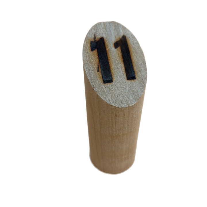 Quille n°11 - Mölkky Original Tactic - Pièce détachée