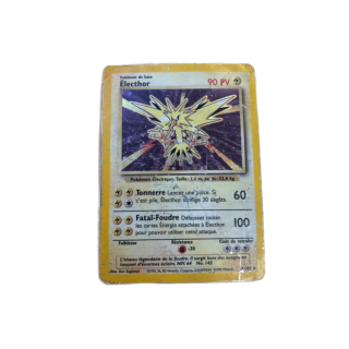 Électhor Holo - Fossile - Carte Pokémon Rare 1999 - Occasion