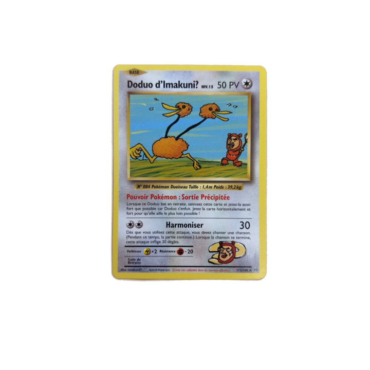 Doduo d'Imakuni - Pokemon XY Evolutions 112/108 Secret Rare -