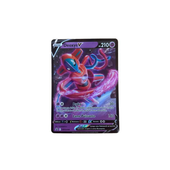 Deoxys V 210 PV - Pokemon - Carte Ultra Rare Psy - SWSH266 -