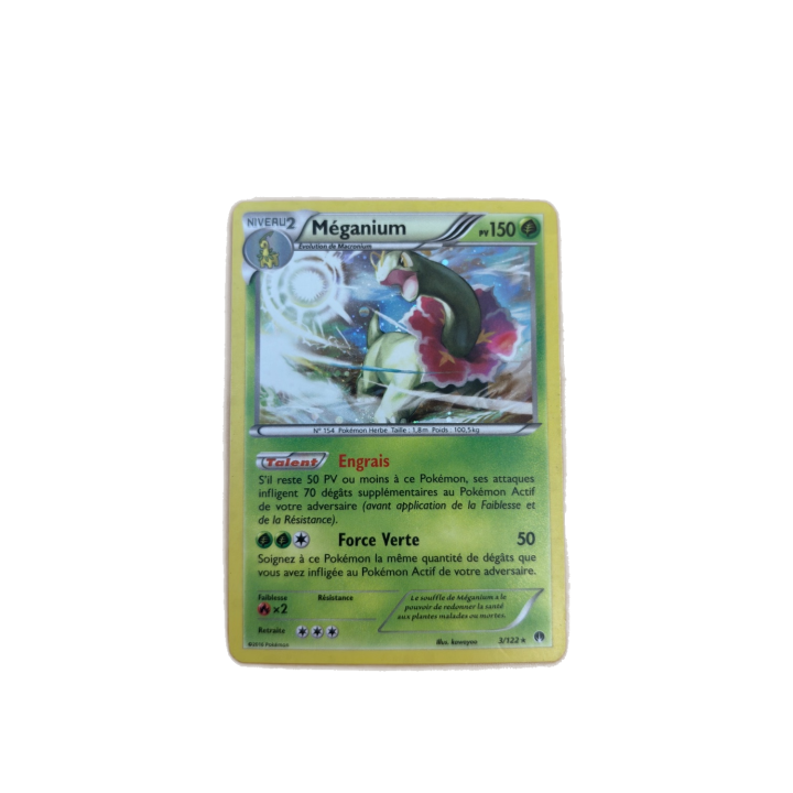 Meganium Holo - Pokémon SL8 Tonnerre Perdu - Carte Rare Plante -