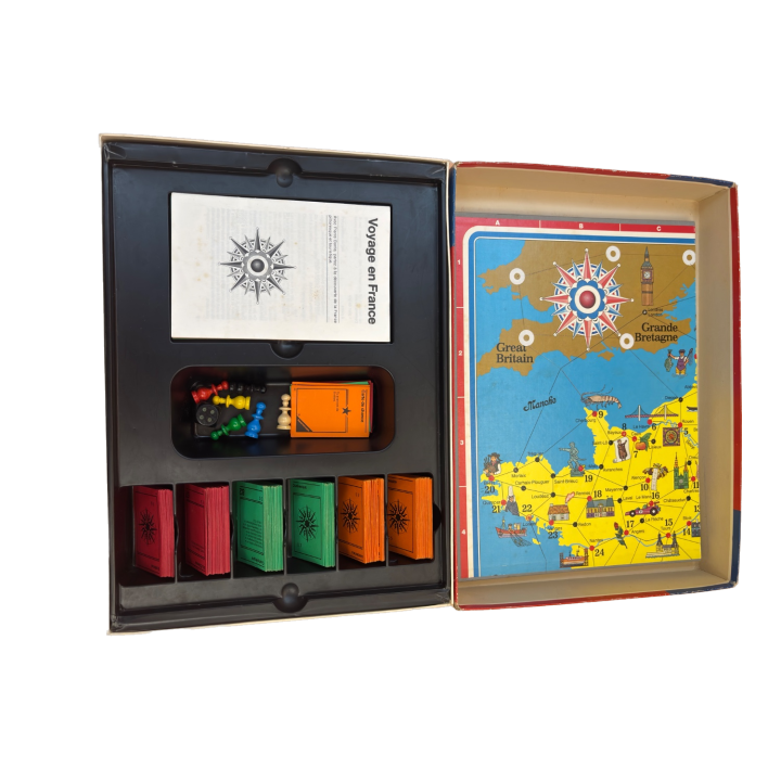 Voyage en France - Ravensburger - Jeu de strategie 8 ans 2-6