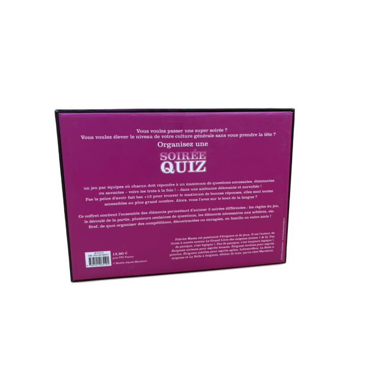 Tout pour animer une Soirée Quiz - Marabout - Complet Vérifié |