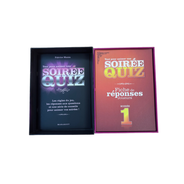 Tout pour animer une Soirée Quiz - Marabout - Complet Vérifié |