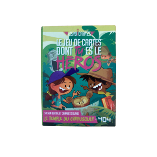 Hero Cartes Le Temple du Crepuscule - 404 Editions - Complet