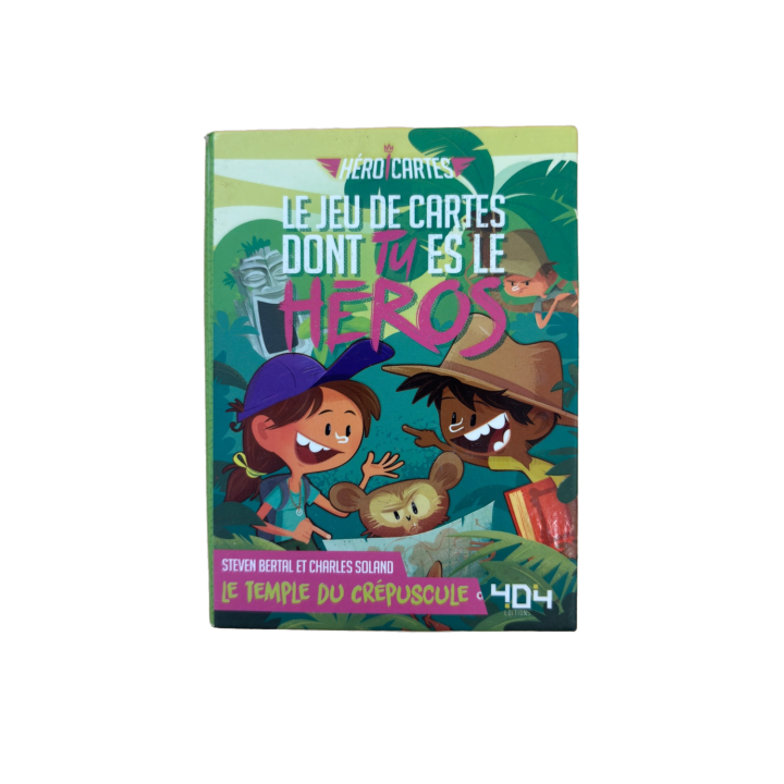 Hero Cartes Le Temple du Crepuscule - 404 Editions - Complet