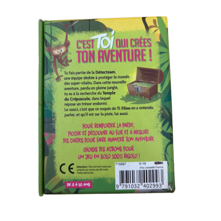Hero Cartes Le Temple du Crepuscule - 404 Editions - Complet