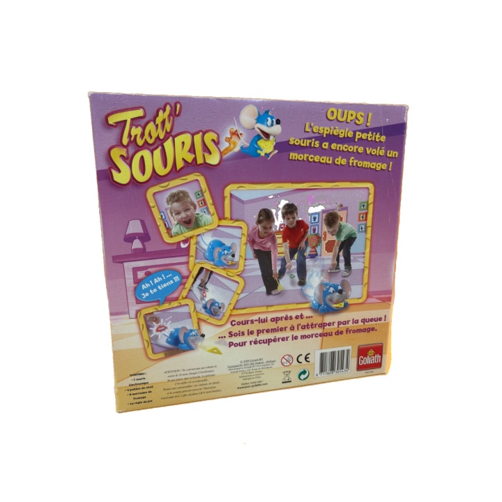 Trott Souris - Goliath - Jeu d action 3 ans 2-4 joueurs -
