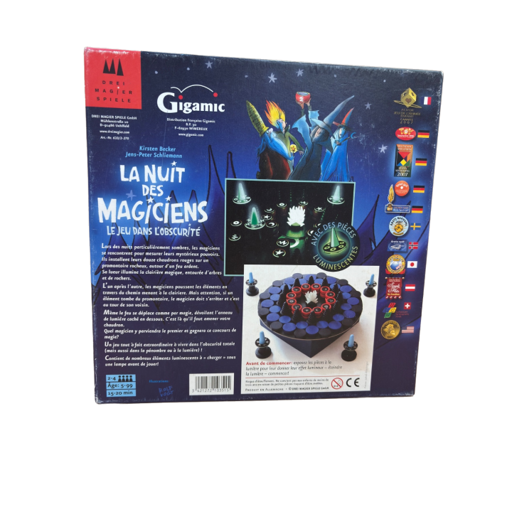 La Nuit des Magiciens - Drei Magier Spiele - Jeu cooperatif 5