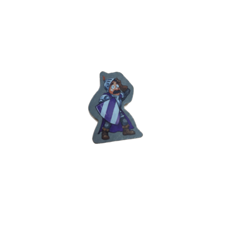 Pion chevalier bleu violet - Défis de chevalier HABA