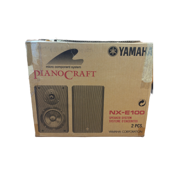 Enceintes Yamaha NX-E100 PianoCraft Noir - Occasion Vérifiée |