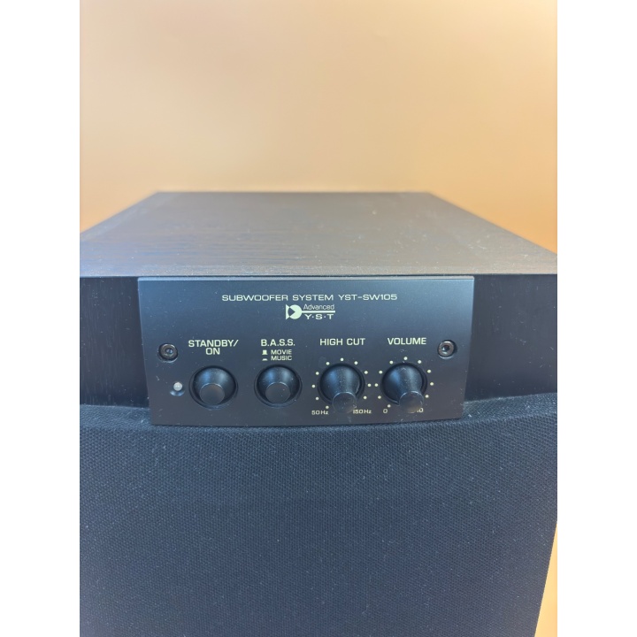 Yamaha YST-SW105 - Subwoofer Actif Advanced Y.S.T 80W - Occasion