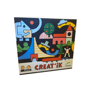 Creat'iK - Djeco - Jeu creatif 4 ans 1-4 joueurs - Complet
