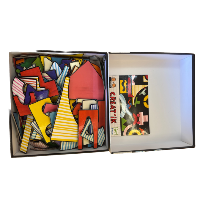 Creat'iK - Djeco - Jeu creatif 4 ans 1-4 joueurs - Complet