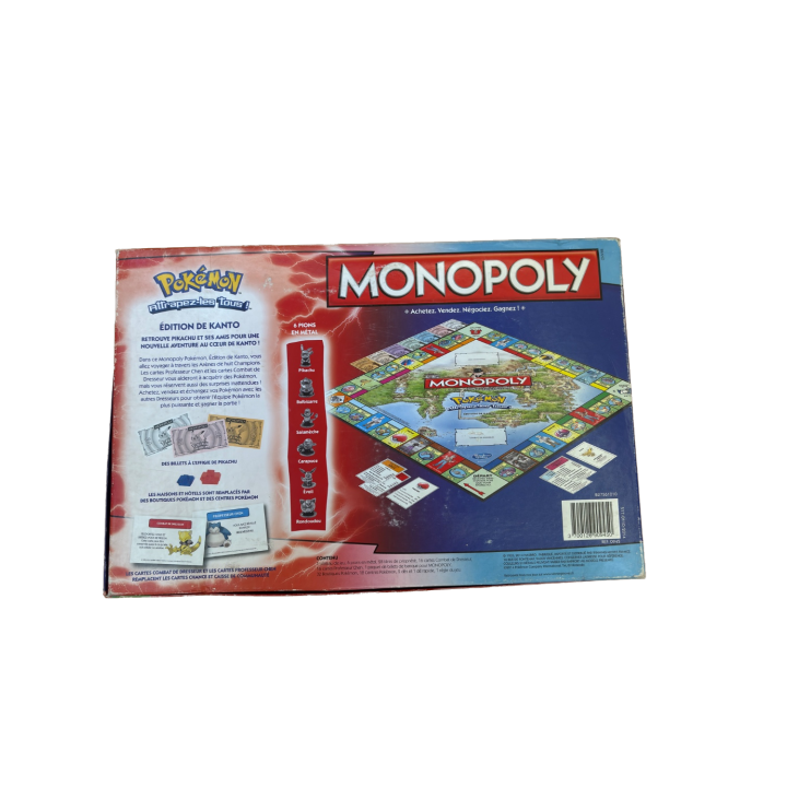 Monopoly Pokemon Edition de Kanto - Hasbro - Jeu de strategie 8