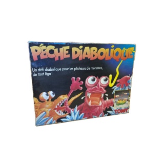 Peche Diabolique - TOMY - Jeu adresse 4 ans 2-4 joueurs -