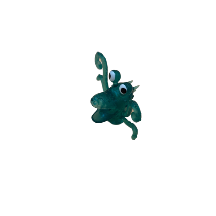 Monstre vert avec canne - Pêche Diabolique TOMY