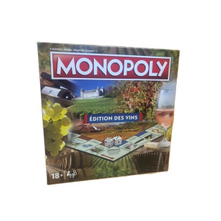 Monopoly Edition des Vins - Hasbro - Jeu de strategie 18 ans 2-8